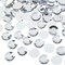 John Bead 12mm (SS50) Round Acrylic Flat Back Rhinestones, 400pcs